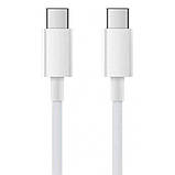 Кабель Xiaomi Mi USB Type-C to Type-C Original 150cm White, фото 4