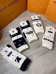 Шкарпетки Louis Vuitton теплі кашемір