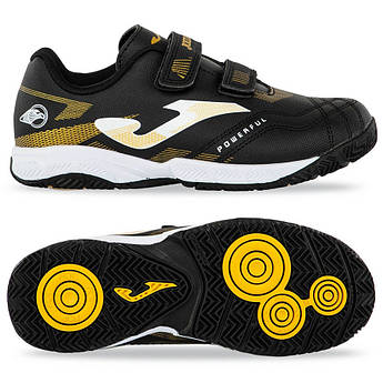 Дитячі футзалки Joma POWERFULL POJW2401INV, Чорний, Розмір (EU) — 32