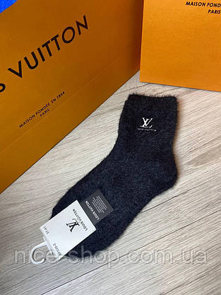 Шкарпетки Louis Vuitton теплі норка, фото 6