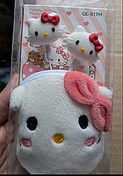 Навушники з чохлом Хеллоу Кітті