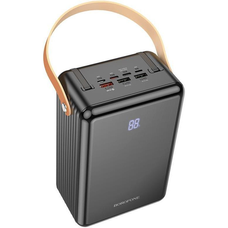 Зовнішній акумулятор BOROFONE BJ32 Terra 22.5W fully compatible power bank(80000mAh) Black