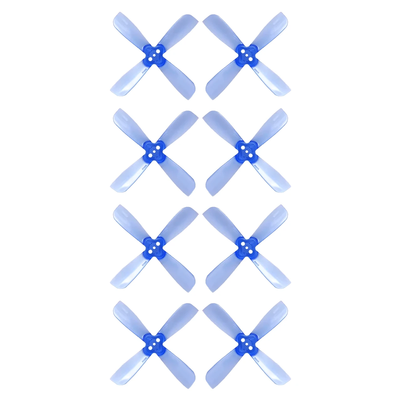 Gemfan 2035BN 52 мм 4 лопаті (1,5 мм вал) для дронів 2S FPV |Сetus X, Meteor85, Mobula8| (8 шт, Clear Blue)