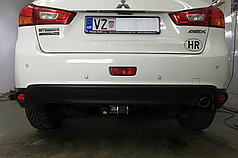 Фаркоп Mitsubishi ASX 2010-2023 (Мітсубісі АСХ) оцинкований Швидкознімний автомат на ручці