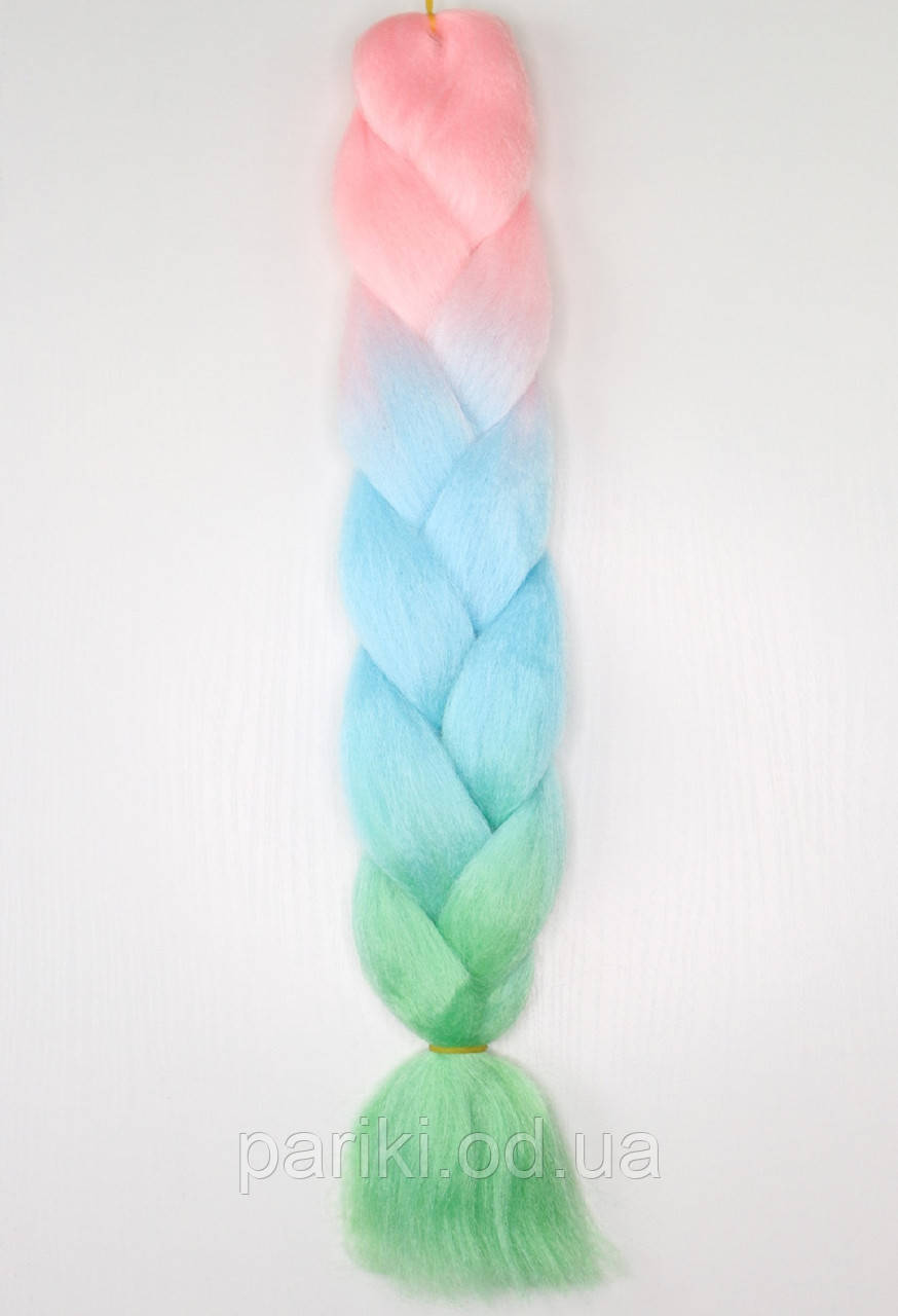 КАНЕКАЛОН 60см. 100гр. Омбре3  "Jumbo braid"