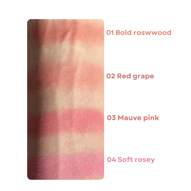 Румяна-мусс Parisa Cosmetics Hydro Skin Blush Mousse to Powder