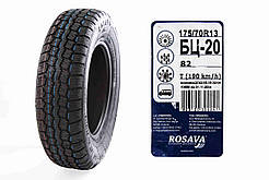 Шина 175/70R13 всесезонна 82T "Rosava" БЦ-20