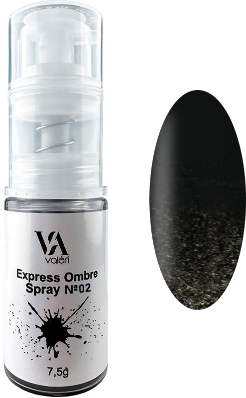 Спрей для ефекту омбре No02 Express Ombre Spray Vaлерi, 7,5 г