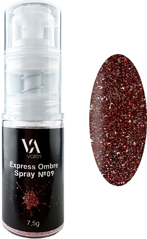 Спрей для ефекту омбре No09 Express Ombre Spray Vaлерi, 7,5 г