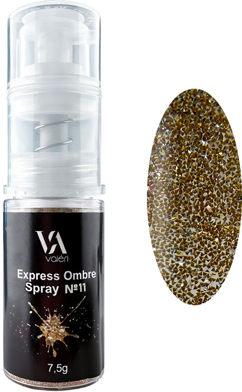 Спрей для ефекту омбре No11 Express Ombre Spray Vaлерi, 7,5 г
