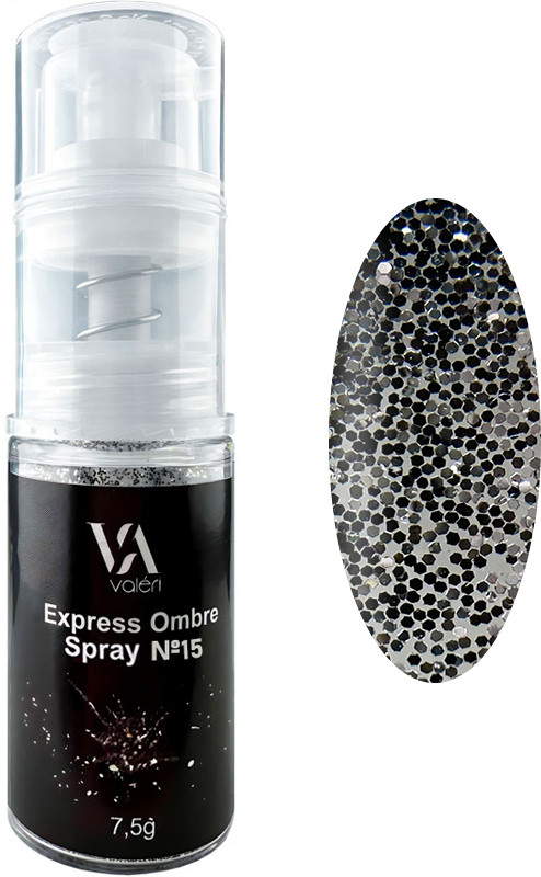 Спрей для ефекту омбре No15 Express Ombre Spray Vaлерi, 7,5 г