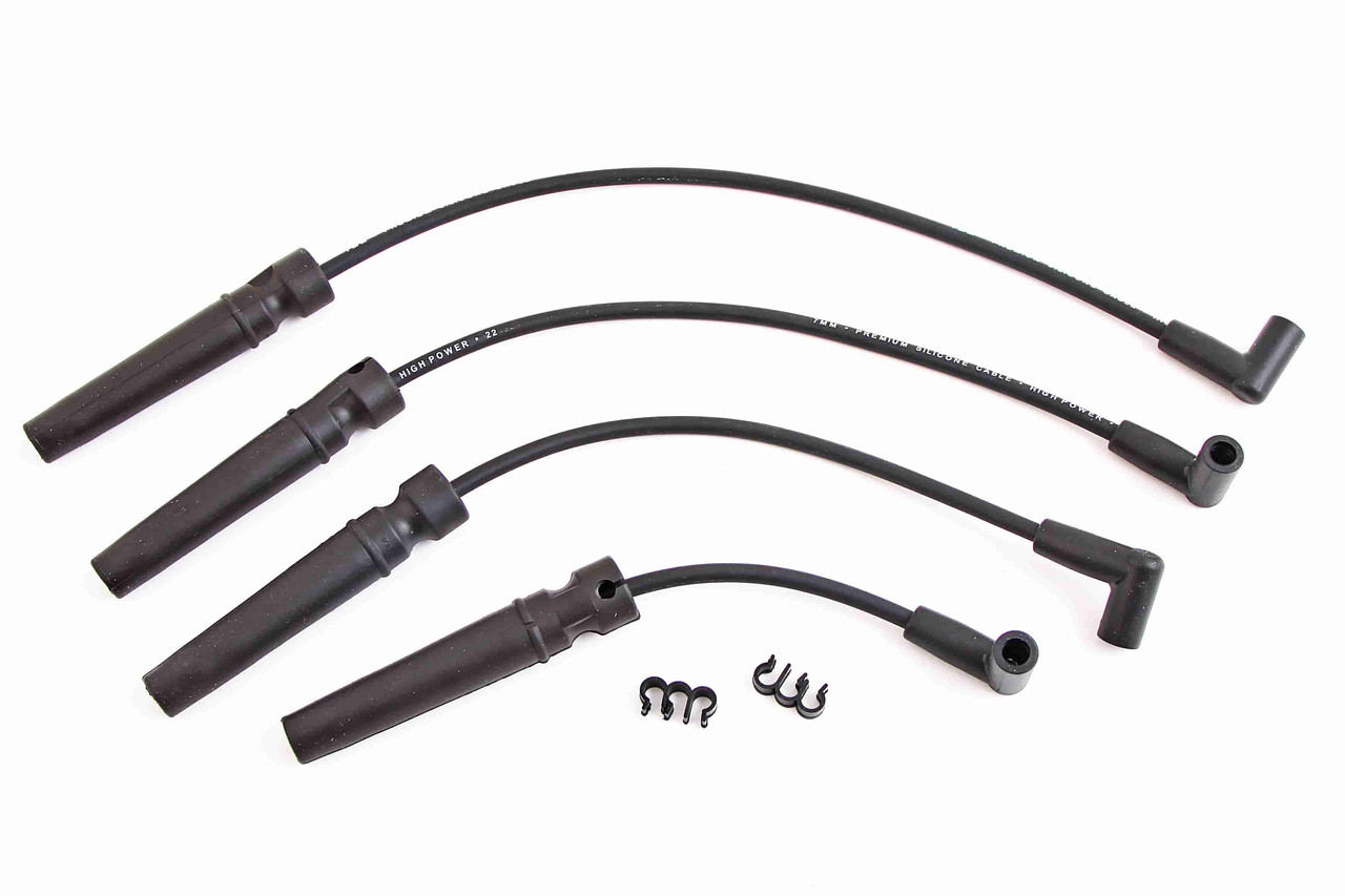 Дроти свічкові Lanos 1.4" Tesla Silicone Resistive, фото 1
