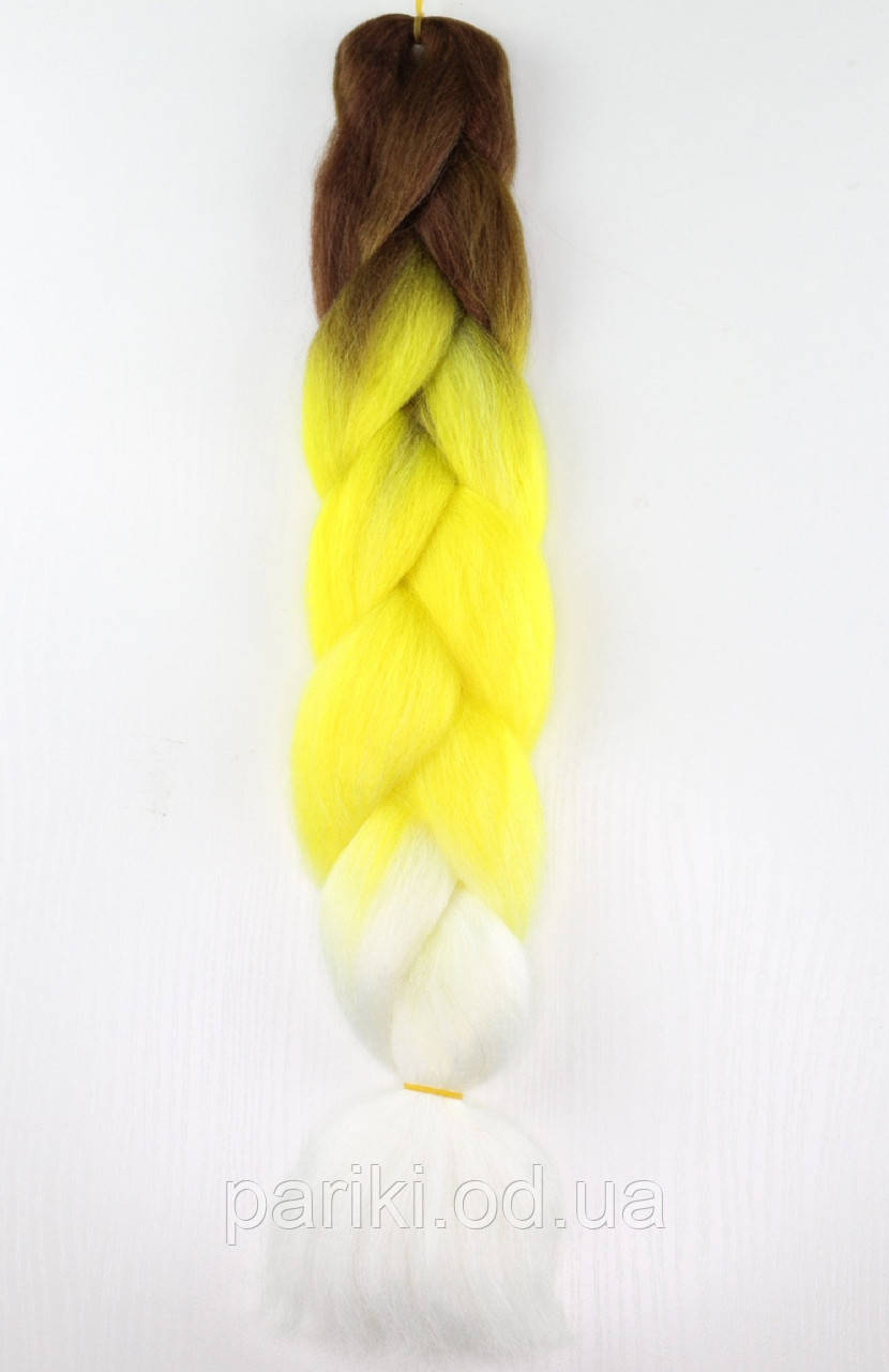 КАНЕКАЛОН 60см. 100гр. Омбре3  "Jumbo braid"