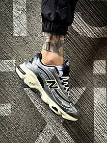 Чоловічі Кросівки New Balance 1000 Silver Metallic Beige / Нью Беланс 1000 Металик Сріблясті з Бежовим