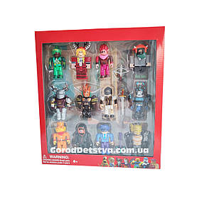 Набір фігурок Roblox 12 героїв фігурки Роблокс зі зброєю та аксесуарами Всесвіт пригод