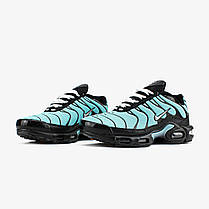 Чоловічі Кросівки Nike Air Max TN Plus Tiffany Black / Найк Аїр Макс ТН Плюс Тіффані Бірюзові з Чорним, фото 6