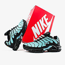 Чоловічі Кросівки Nike Air Max TN Plus Tiffany Black / Найк Аїр Макс ТН Плюс Тіффані Бірюзові з Чорним, фото 5