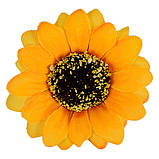 Штучні квіти букет соняшника, 27см, фото 3