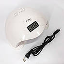 Лампа SUNUV SUN 5 PLUS 48W WHITE UV/LED для полімеризації, Професійна лампа для нігтів із таймером, фото 4