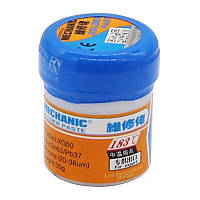 Паяльная паста Mechanic XG-50 (Sn63/Pb37), 35g