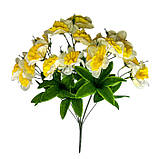 Штучні квіти букет нарциси Хмарка, 48см, фото 2