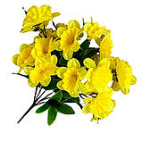 Штучні квіти букет нарциси Хмарка, 48см, фото 4