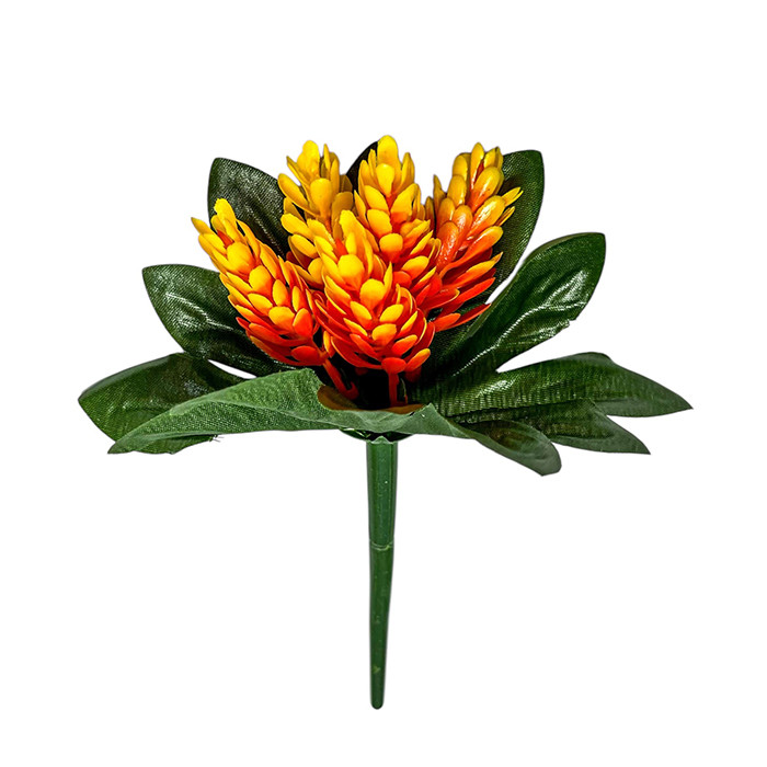 Штучні квіти букет бордюрный пластиковая кукурузка, 16см, фото 1