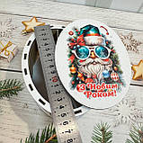 Новорічний подарунок-цукерниця Бокс "Чудак" для подарунка  Розмір: 16*12*7 см ціна за шт, фото 5