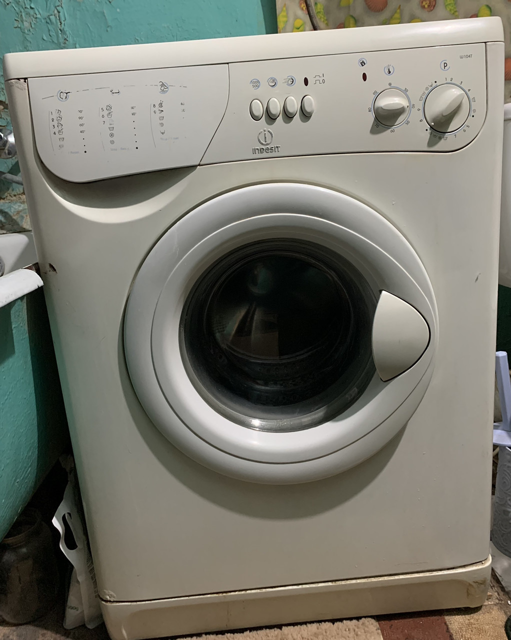 Б/У Разборка стиральной машины Indesit w104t . Запчасти на стиральную ...