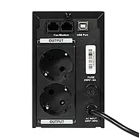 Джерело безперебійного живлення Kraft KRF-1200VA/720W(LED)LiFePO4 UPS (42-00166), фото 4