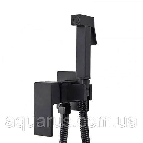 Змішувач для гігієнічного душу MIXXUS PREMIUM MARK 002 вбудований (BLACK) (MI5982), фото 1