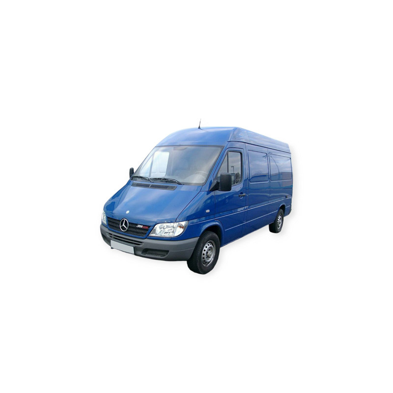 Накладки/вії на фари mb sprinter i фургон 2002-2006 після ресталінгу av-tuning