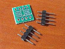 SOP8 SO8 TSSOP8 to DIP8 adapter - переходник для микросхем