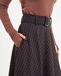 Жіноча спідниця в карту, фото 4