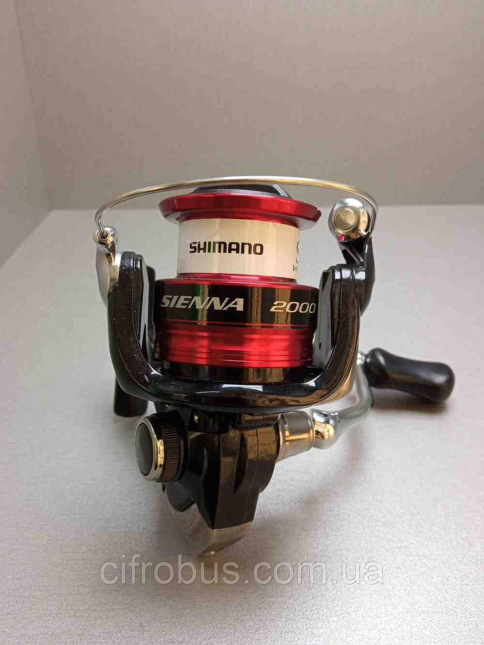 Рибальська спінінгова котушка Б/У Shimano Sienna 2000 FG 3+1BB