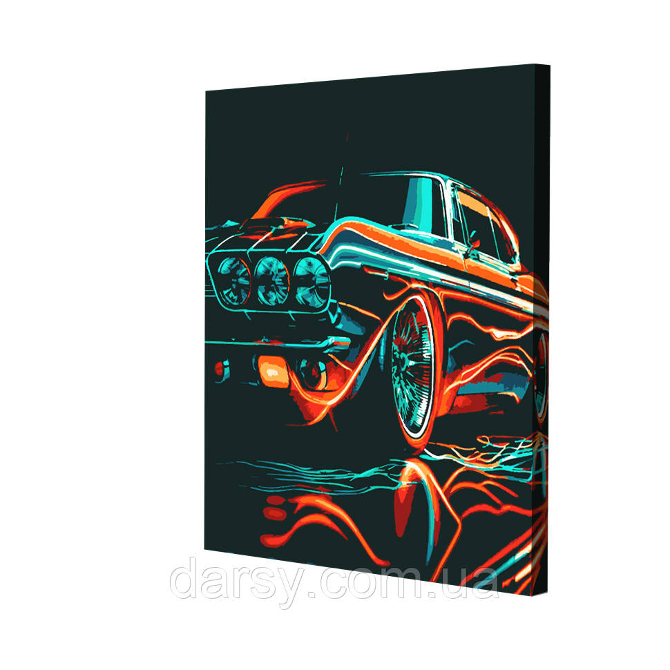 Картина за номерами Riviera Blanca Neon race 40x50 см (RB-0954), фото 1