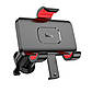 Автотримач для телефона HOCO H21 Dragon automatic clamp car holder(air outlet) Red Black, фото 4