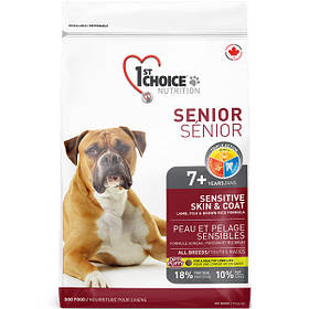 1st Choice Senior Sensitive Skin&Coat Lamb&Fish ФЕСТ ЧОЙС СЕНЬЙОР ЯГНЯ РИБА сухий суперпреміум корм для літніх або малоактивних