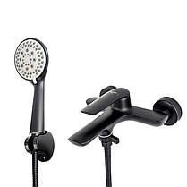 Змішувач для ванної MONE Delux HILARY 6389389B Black, фото 6