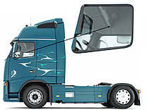 Бічне скло Volvo FH 1999-2013 передніх дверей ліве