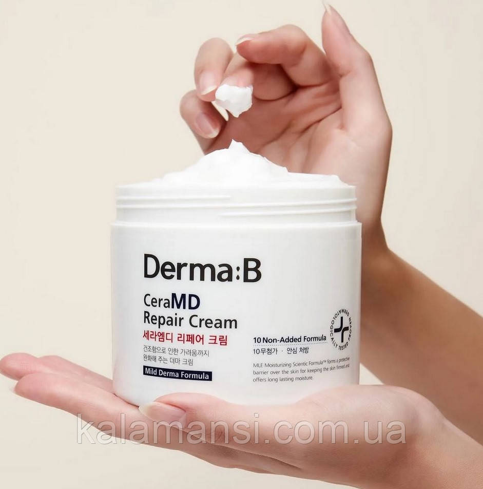 Відновлювальний крем для тіла Derma-B CeraMD Repair Cream 430 мл