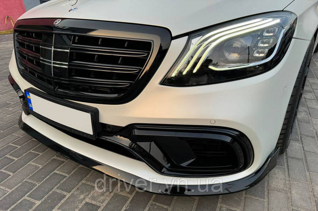 Комплект обвесов BRB (под покраску, 2018-2025) для Mercedes S-сlass W222