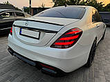 Комплект обвесов BRB (под покраску, 2018-2025) для Mercedes S-сlass W222, фото 11