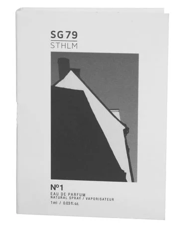 SG79 STHLM No1 Парфумована вода унісекс, 1 мл (Пробник), фото 1