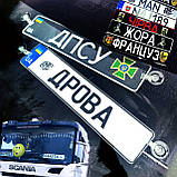 Автономер на лобове скло вантажівка |номер зсу сувенір без голограм|нова пошта номер, фото 3