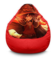 Крісло мішок «Beautiful Megumin. Konosuba» Оксфорд