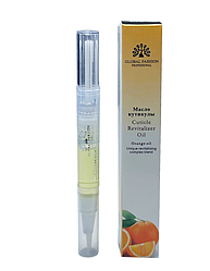 Олія для кутикули в олівці Global Fashion (апельсин)