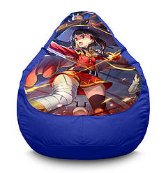 Крісло мішок «Megumin in a battle. Konosuba» Оксфорд