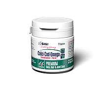 Вітамінна добавка Кальці-Код-Омега GIGI для собак та котів, 21 табл