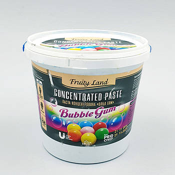 Паста концентрована Fruity Land Бабл Гам синя — 100 г (розвіс)